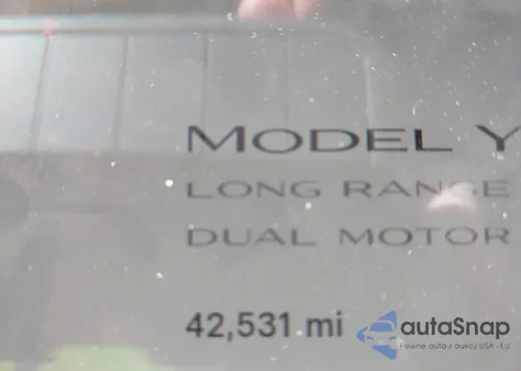 2022 Tesla Model Y Long Range Dual Motor All-Wheel Drive из США, поврежденный, VIN 7SAYGDEE8NA021164